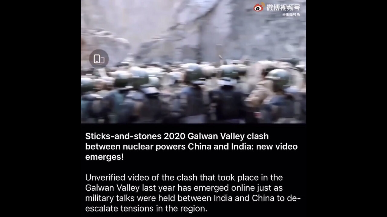TSVN124 TSVN124 8.2021 Galwan Valley Clash Between Nuclear Powers China and India