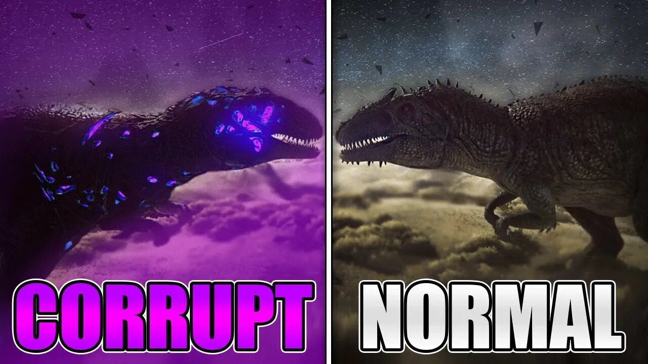 CORRUPT vs NORMAL - How Do They Compare? || Ark Survival Evolved