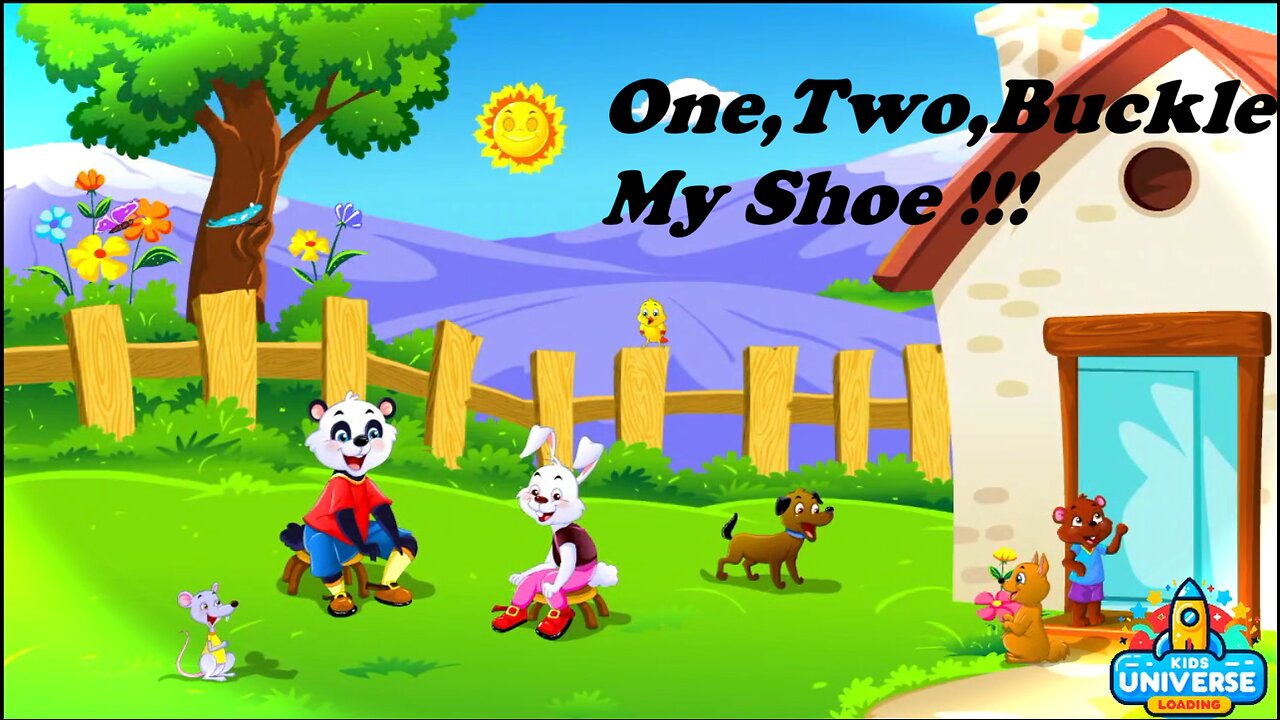 One, Two, Buckle My Shoe - Kids Nursery Rhymes