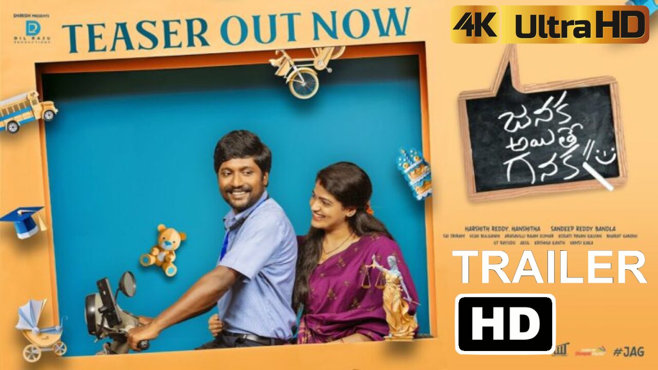 Janaka Aithe Ganaka Teaser ( Suhas, Sangeerthana) Out Now