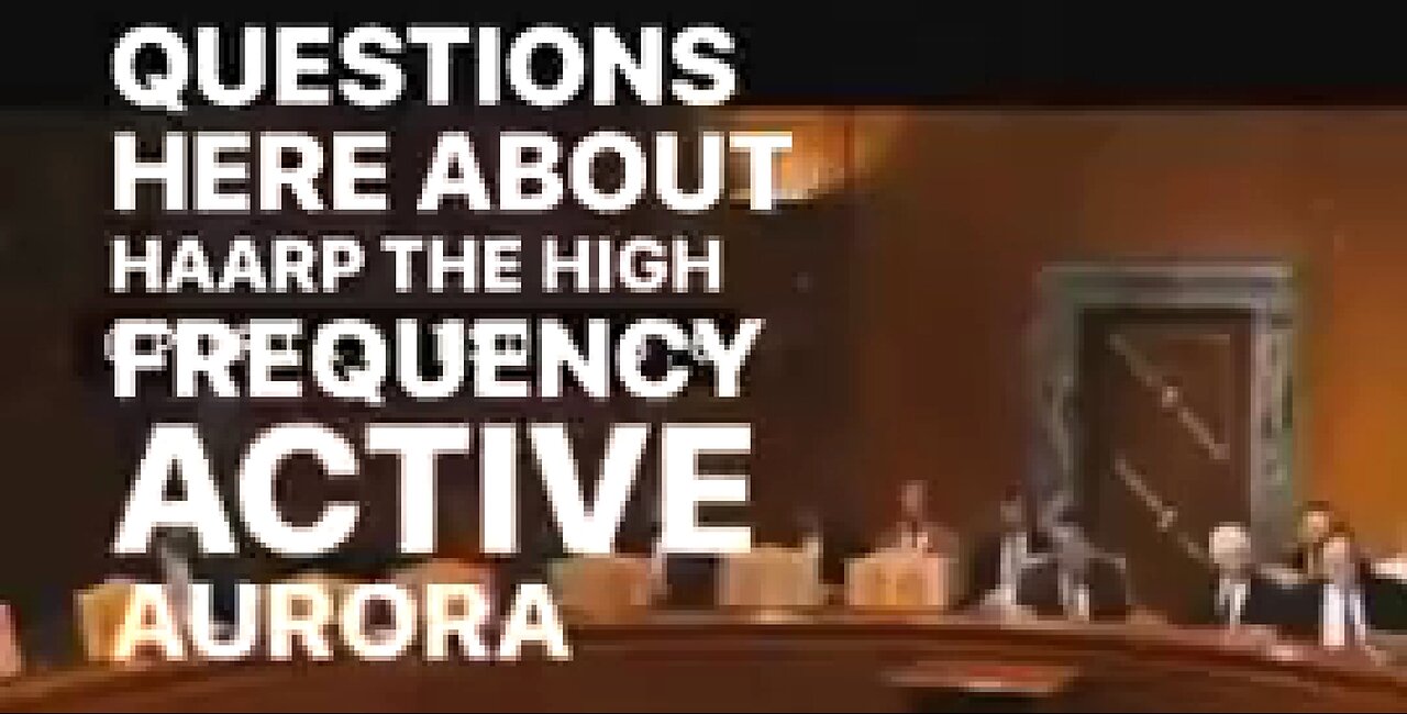 HAARP IS DESIGNED TO INJECT ENERGY INTO THE IONOSPHERE IN ORDER TO CONTROL IT 🔥