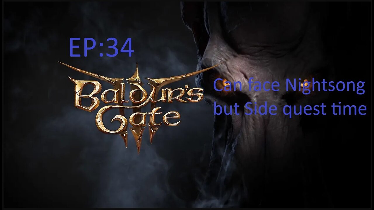 Baldur's Gate 3 EP34 Drow Rogue