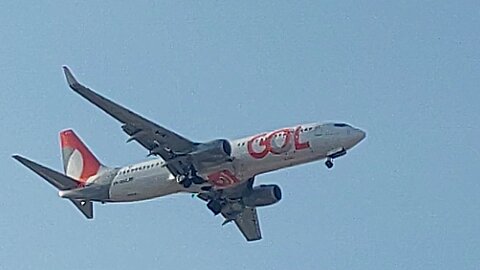 Boeing 737-800 PR-GGZ coming from Rio de Janeiro(Galeão) to Fortaleza