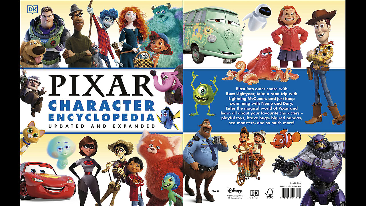 Disney Pixar Character Encyclopedia Updated and Expanded