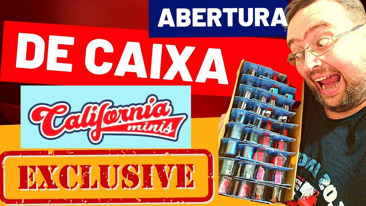 ABERTURA DE CAIXA LINHA BÁSICA MINIATURAS CONCORRENTE DA HOT WHEELS