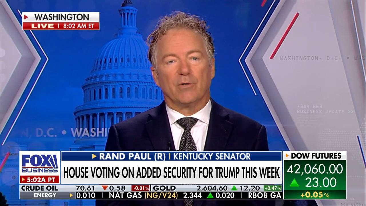 Completely bizarre how Democrats have twisted Trump assassination attempt: Sen. Rand Paul