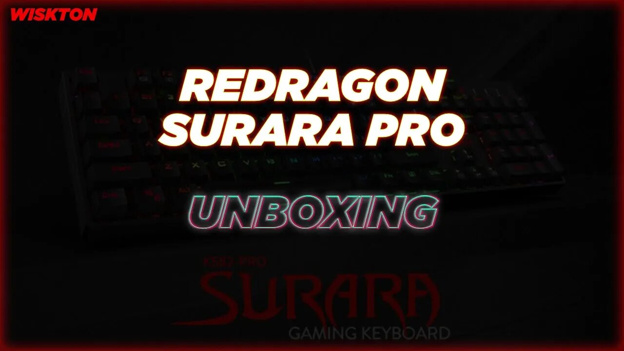Redragon Surara PRO Unboxing / Review