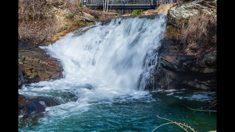 Bridal Veil FAlls Smoothing running Water