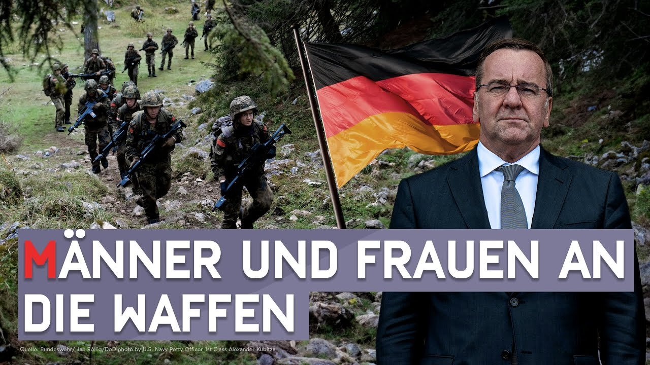 PISTORIUS WILL WEHRPFLICHT FÜR ALLE: IN FÜNF JAHREN "KRIEGSTÜCHTIG" GEGEN RUSSLAND?@Gegenpol