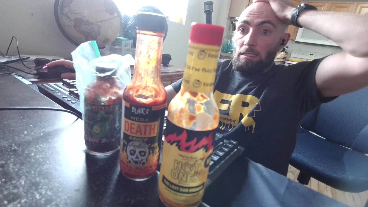 Last Dab Redux, Blaire's Mega Death Sauce, Da Bomb Ground Zero! *Extreme Live Spice Challenge*