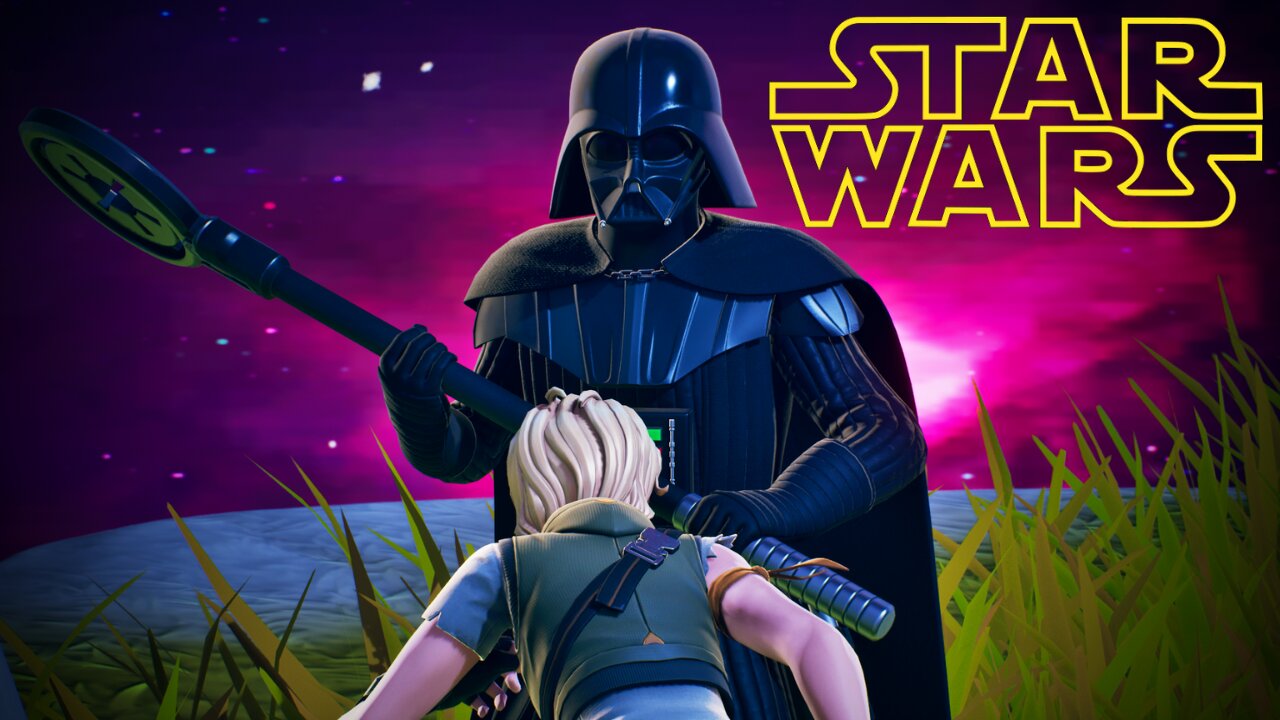 STAR WARS NO FORTNITE OLHA ISSO