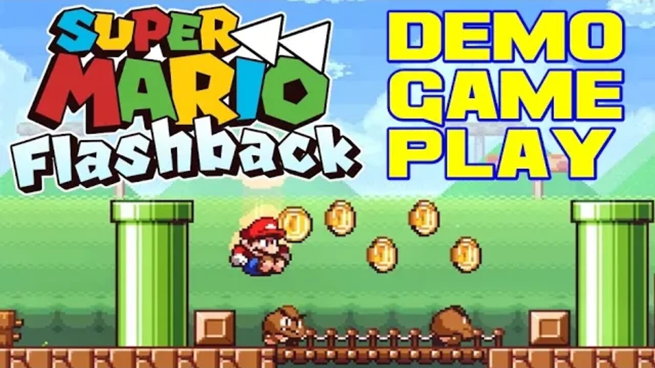 Super Mario Flashback Demo - PC Gameplay 😎Benjamillion