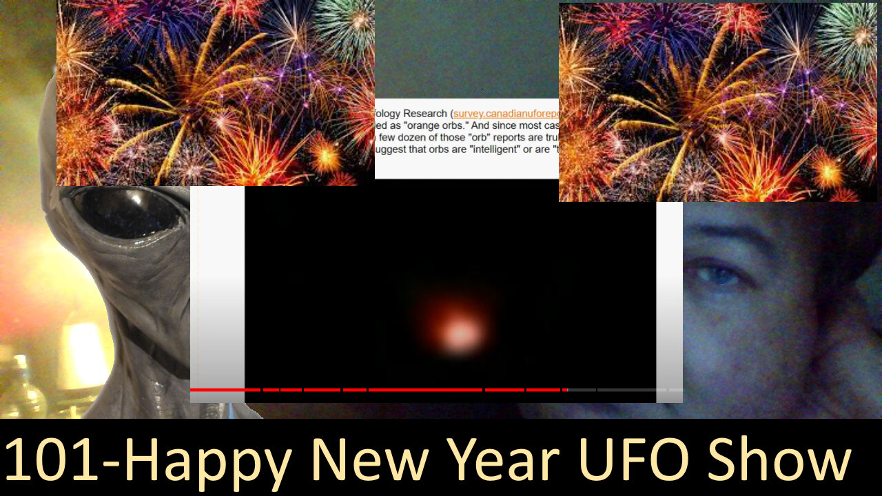 Live Chat with Paul; -101- Happy New Year UFO Show 2023 Orange Orbs -see Descr for list of topics