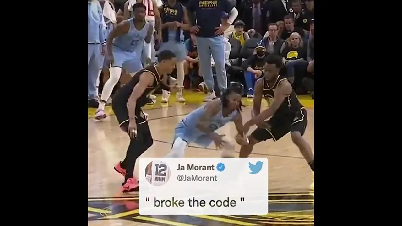 Ja Morant's Deleted Tweet on Jordan Poole after Knee Injury.