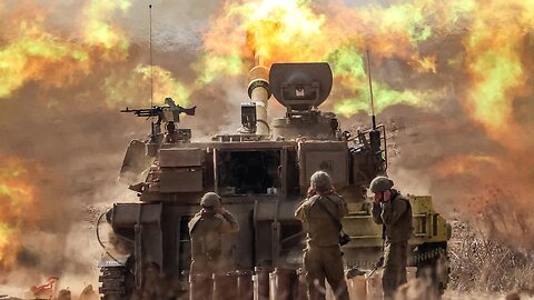 Israel Prepare for Ground attack on Gaza with heavy weapons