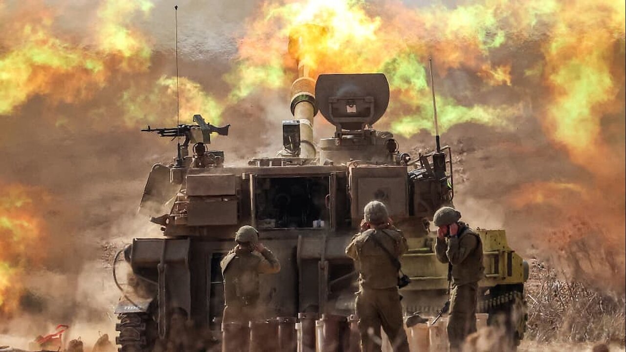 Israel Prepare for Ground attack on Gaza with heavy weapons