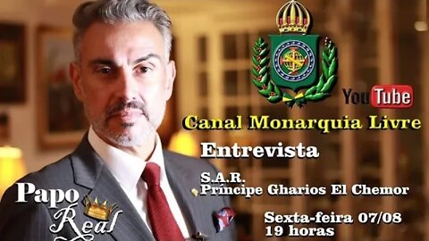 AO VIVO Entrevista com o Príncipe Gharios, Chefe da Casa Real de Ghassan