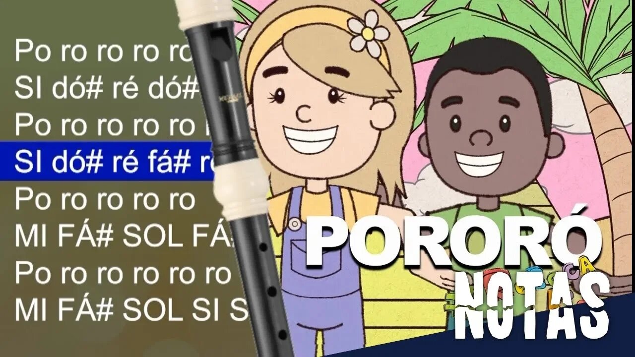 Pororó - Pequenos atos - Cifra melódica