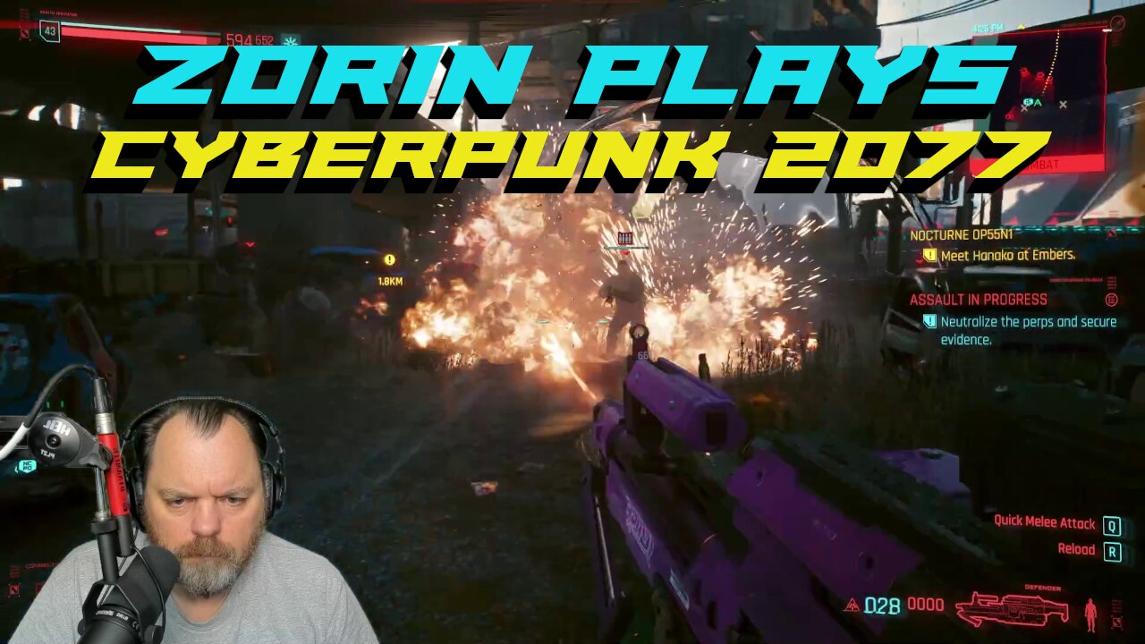 Zorin Plays Cyberpunk 2077 Episode 21 (09.04.23 Twitch Highlights)