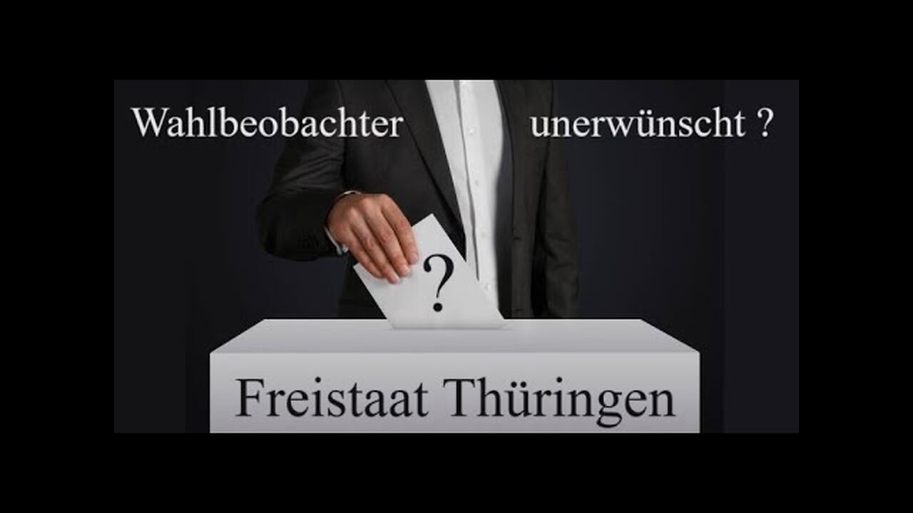 Wahlbetrug in Thüringen ??? Wahlbeobachter rausgeschmissen !!!@O815🙈