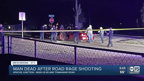 Man dead after apparent road rage shooting near US 60 and Tomahawk