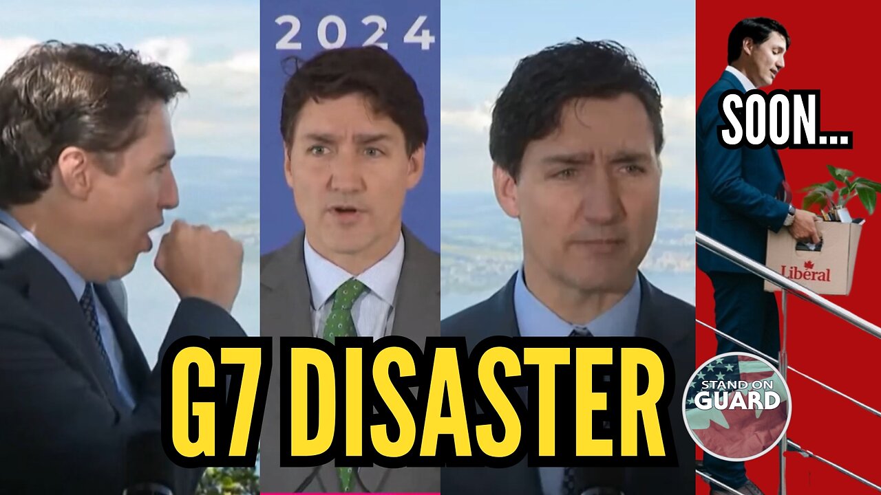 Trudeau Makes MORE of an A$$ of Himself at G7 Than EVEN Biden | Stand on Guard CLIP