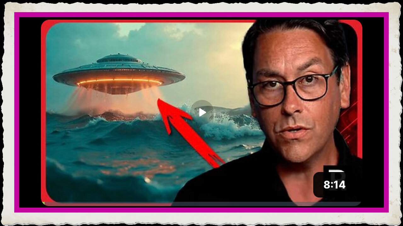 We just saw 50 UFO's emerge from the ocean and shoot up into the sky NJ Congressman Redacted