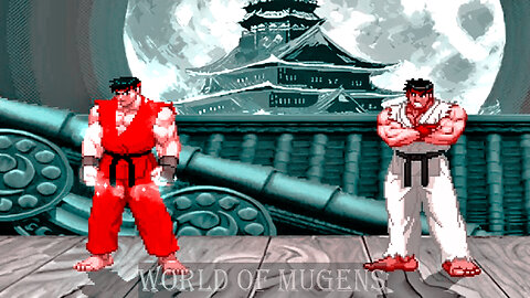 [Street Fighter Mugens] ShinRyu Vs Ice Ryu Is UNSTOPPABLE?