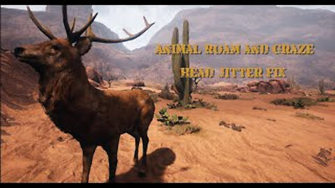 UE 4.25 AI Animal Roam And Graze pt 2 (Head Jitter Fix)