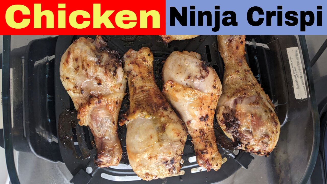 Chicken Drumsticks, Ninja Crispi Recipe