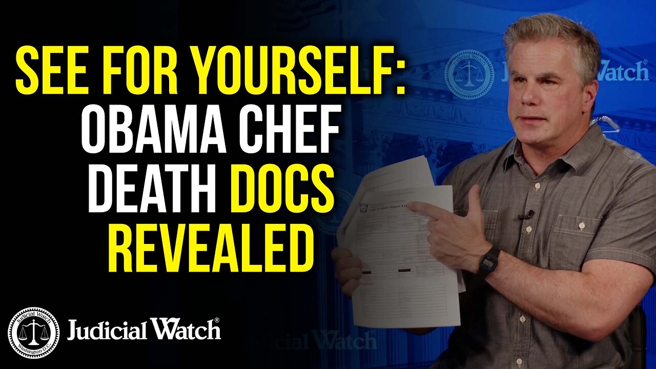 SEE FOR YOURSELF: Obama Chef Death Documents Revealed!