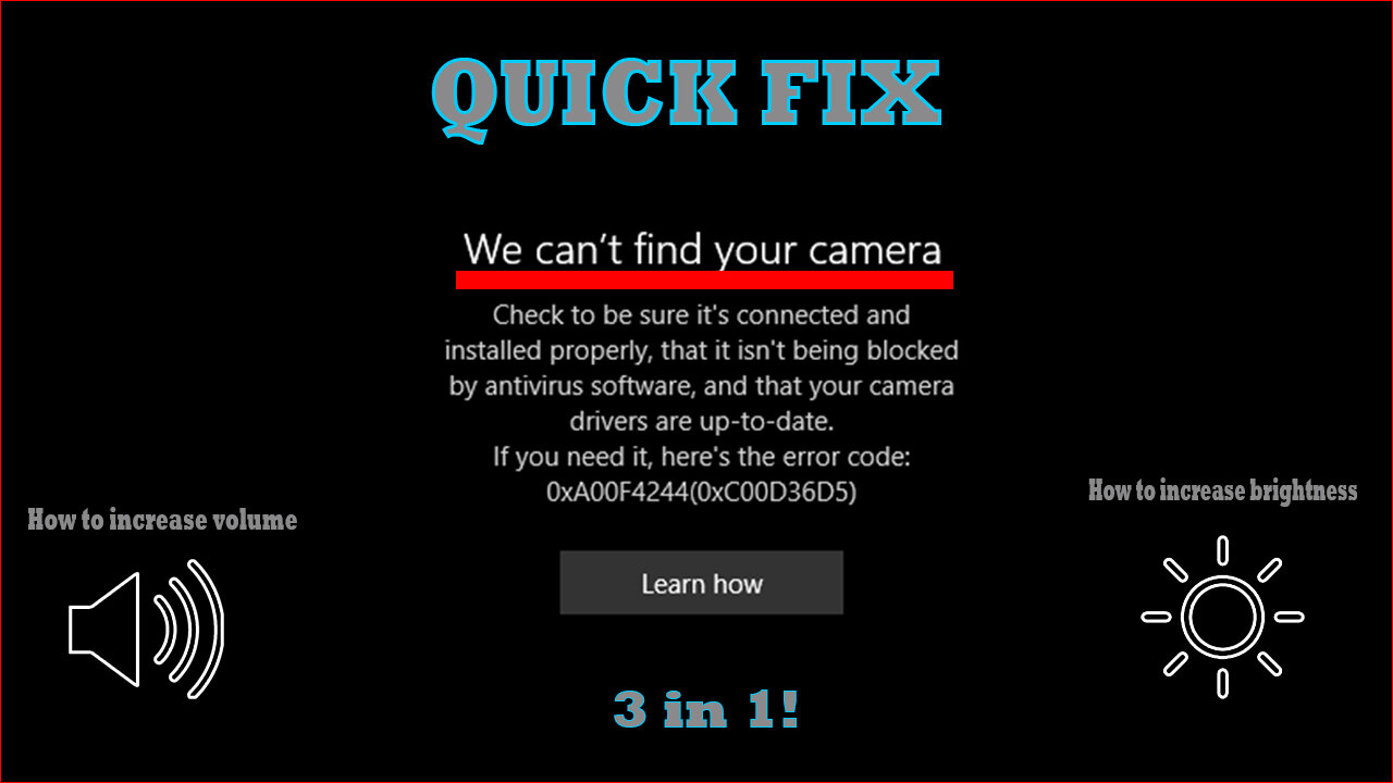 How To Activate The Camera On Your MSI Laptop | MSI Gf63 Camera Fix