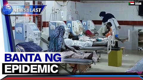 Sudan, nahaharap sa banta ng epidemic outbreak sa gitna ng digmaan