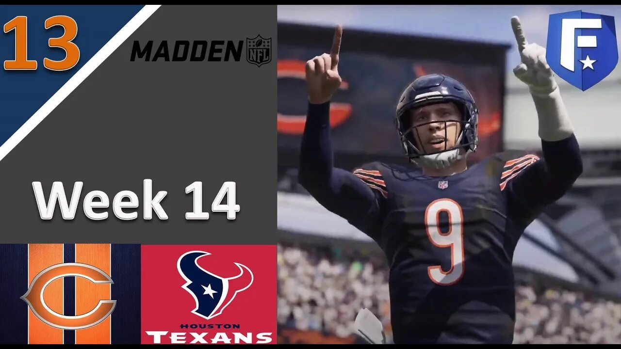 #13 Watson's MVP Bid Gets Stifled l Madden 21 Chicago Bears Franchise