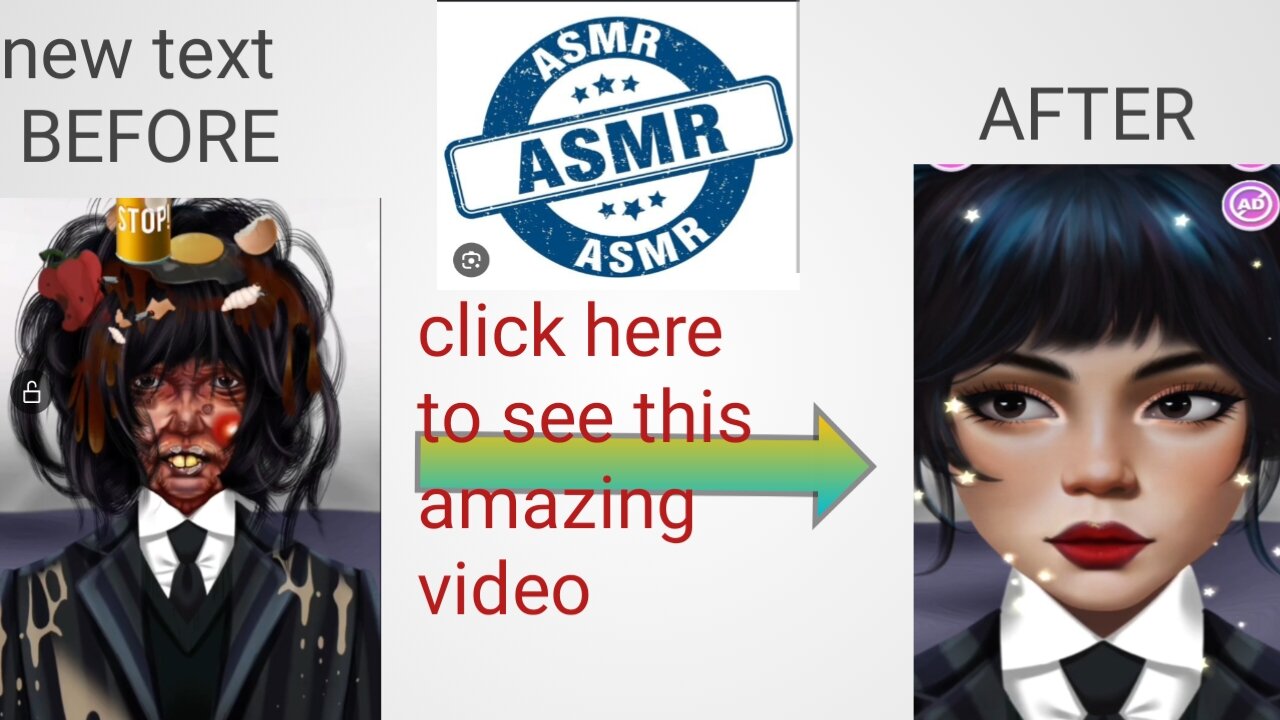 Viral amazing ASMR VIDEO##girls transfermation & makeup video❤️💕❤️