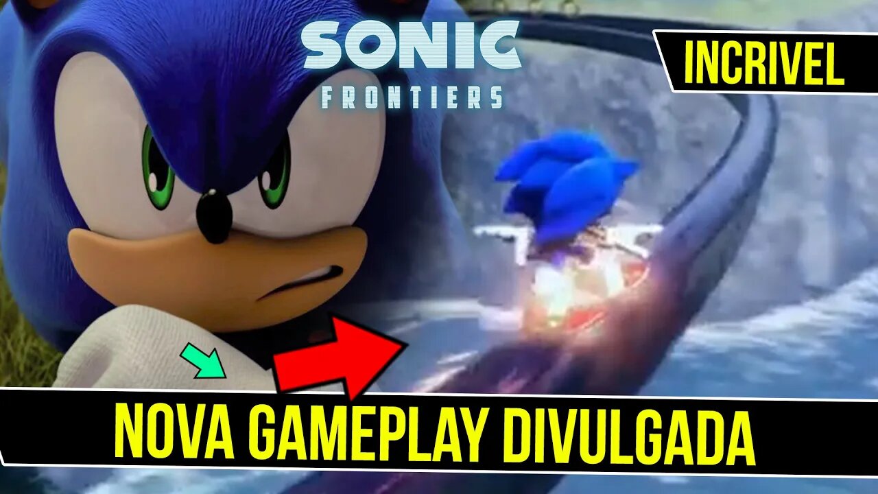 Nova Gameplay do Sonic Frontiers foi REVELADA #shorts