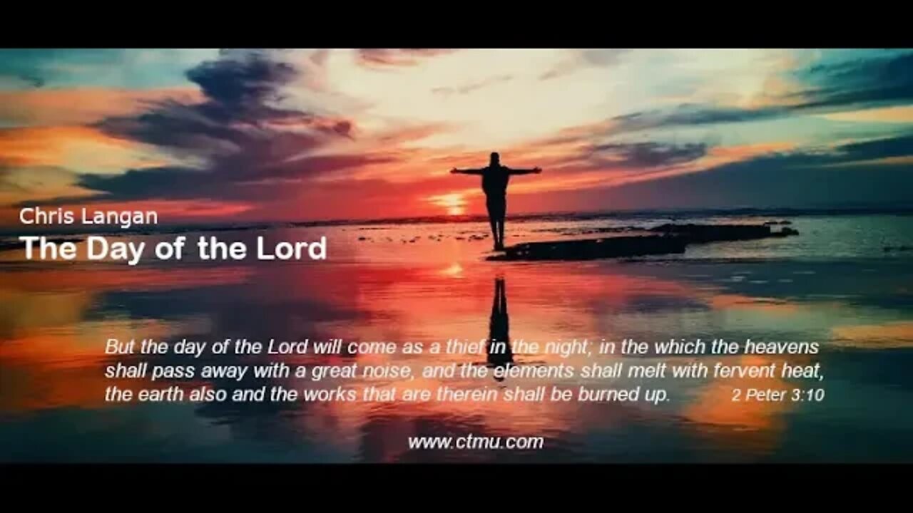 Chris Langan - The Day of the Lord - CTMU