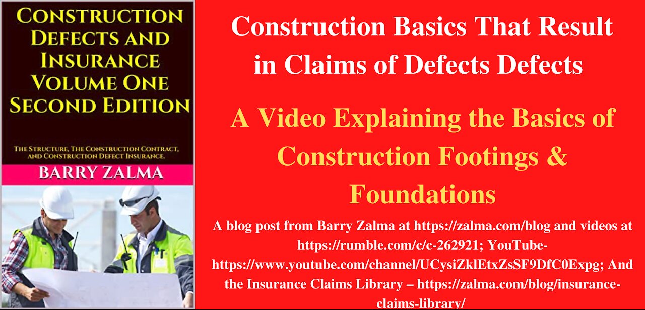 Construction Basics That Result in Claims of Defects Defects