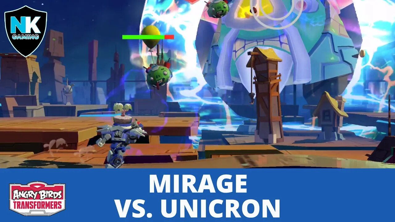 Angry Birds Transformers 2.0 - Mirage vs. Unicron