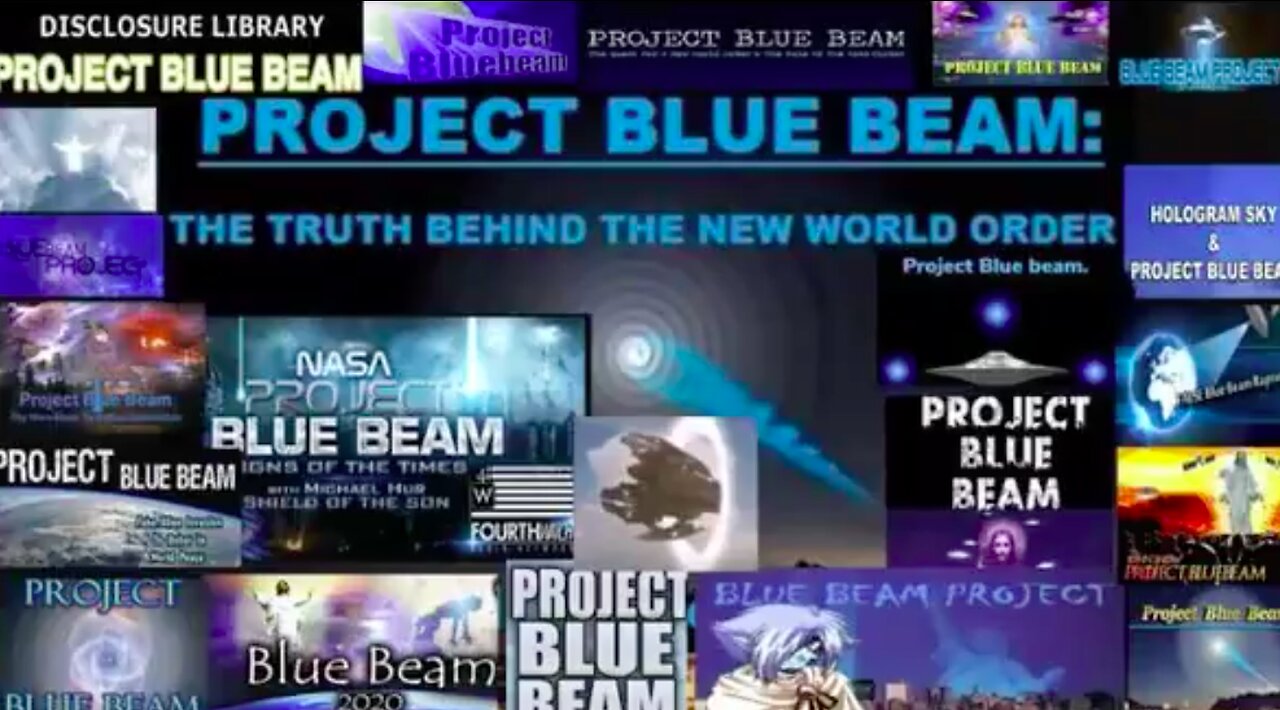 PROJECT BLUEBEAM - A MEGA COMPILATION OF HOLOGRAPHIC PROJECTIONS