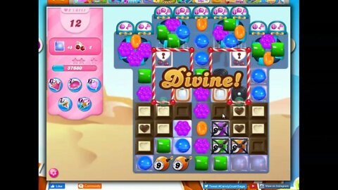 Candy Crush Level 6111 Talkthrough, 20 Moves 0 Boosters