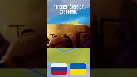 A vista da janela hoje à noite no Kharkovites. #shorts #guerra russia #bombardeio #ataque russo