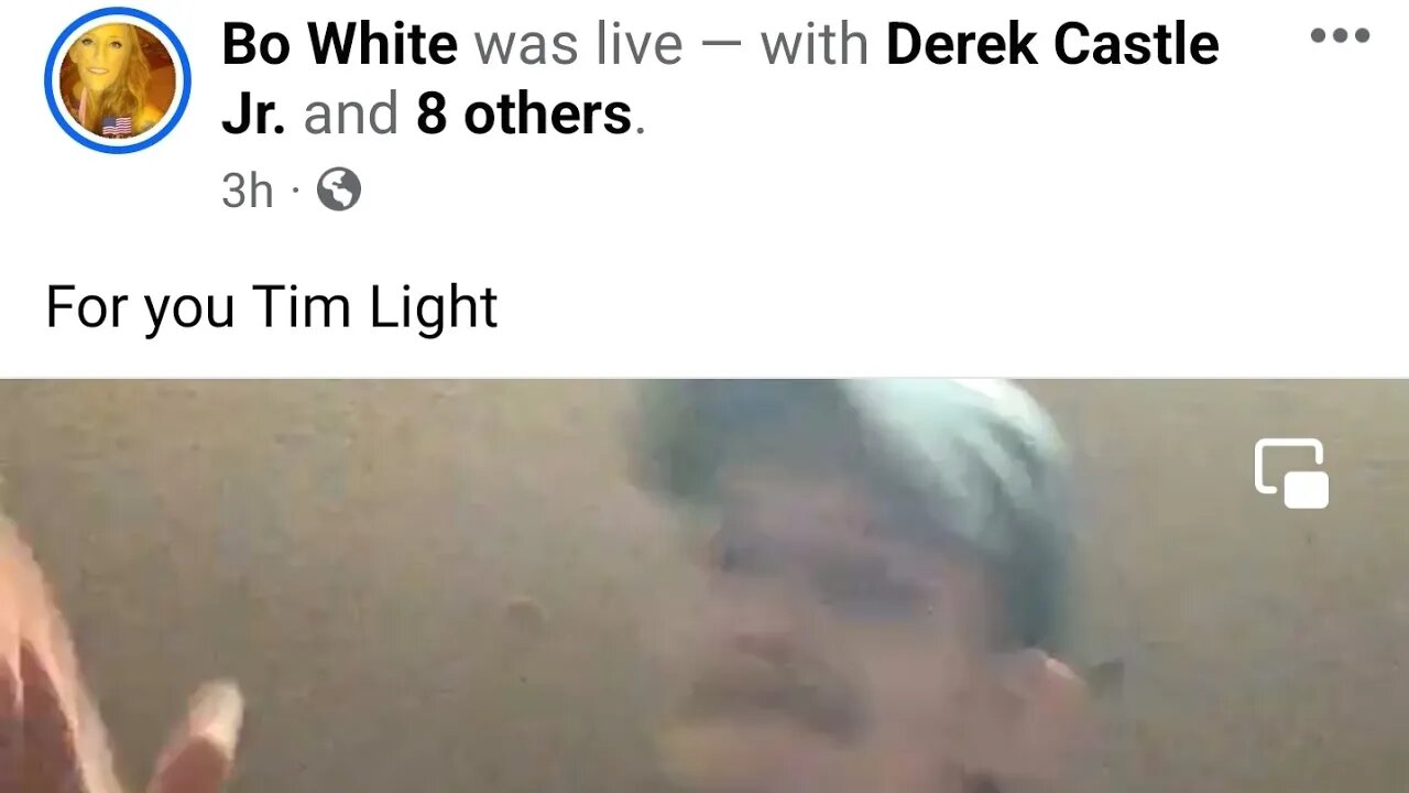 Derek Derkie Castle Facebook Live x2. Bos Facebook 10/19/23 For Tim Light. #derkieverse #sbaw