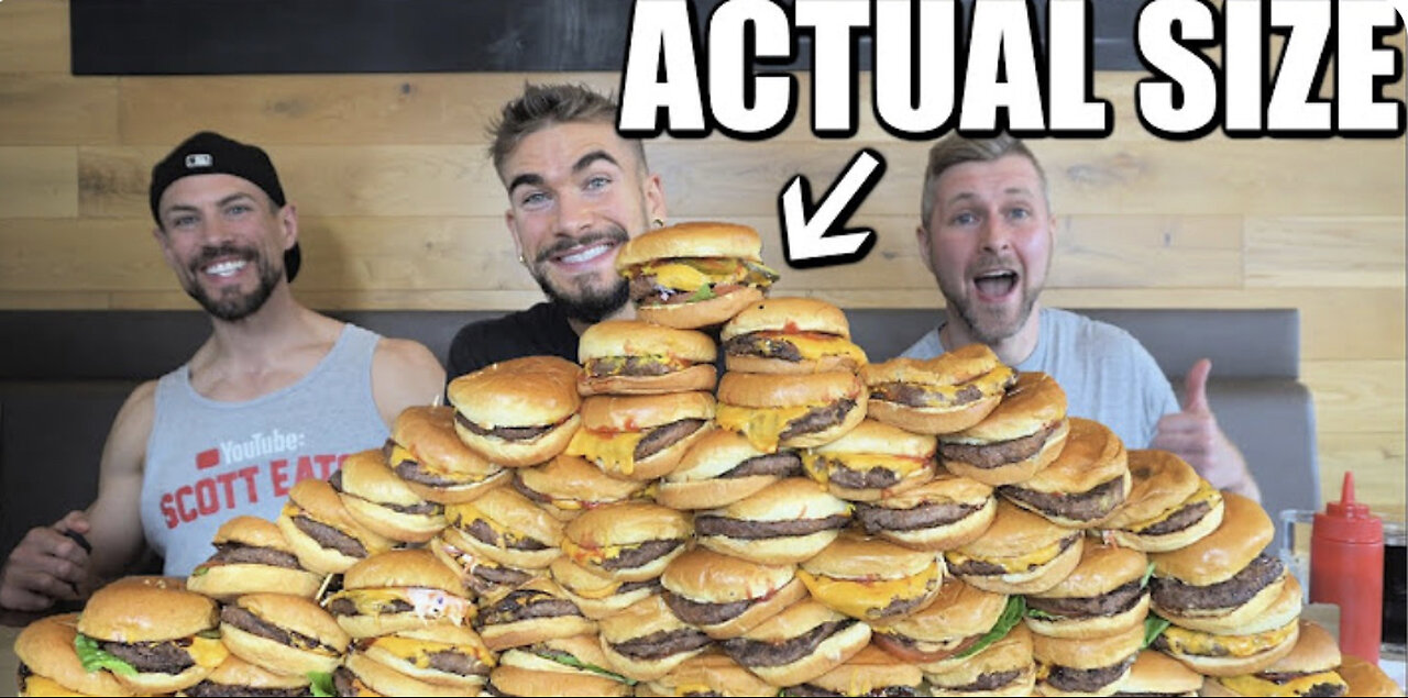 IMPOSSIBLE 25LB BURGER CHALLENGE