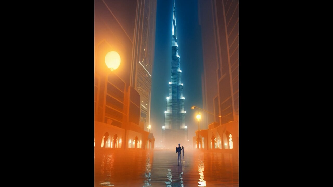 CRAZY AI VIDEO OF DUBAI #dubai #dubaicity