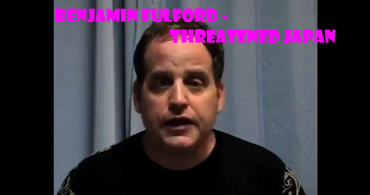 Benjamin Fulford - Haarp-Threatened Japan With An Earthquake - A 14-Year-Old Video..