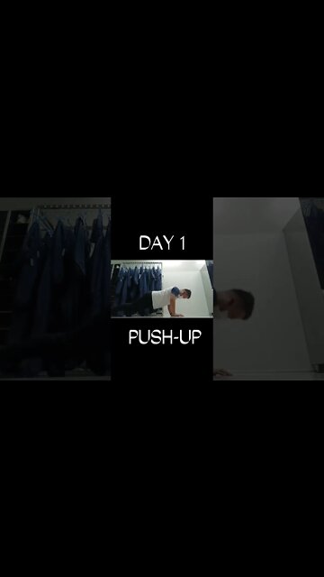 DAY 1: What will happen if I do push ups for 30 days? - Aron Sedanto