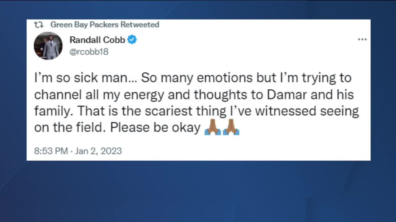 Packers players praying for Damar Hamlin: 'This is bigger than the game'