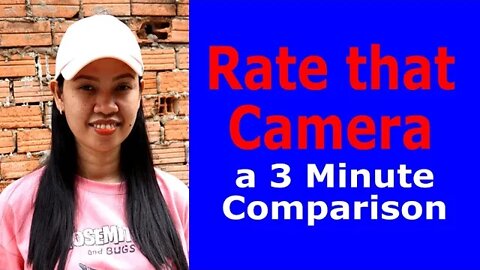 Rate that Camera - a 3-Minute Camera Comparison (YouTube Creators)