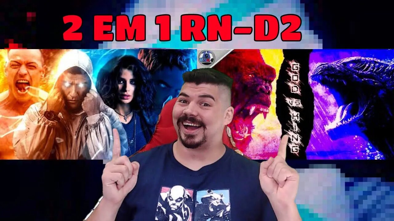 REACT 2 EM 1 - RN-D2 - Transtorno de Identidade Fragmentado e King VS God - MELHOR DO MUNDO